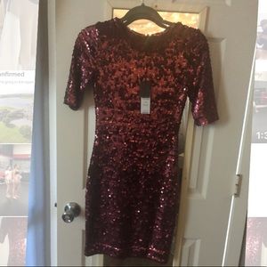 BCBG MaxAzria sequin dance